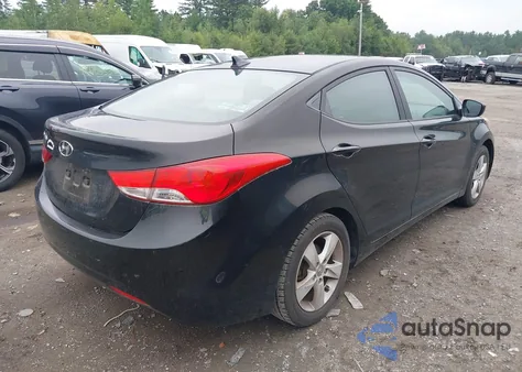 2012 Hyundai Elantra Gls (Ulsan Plant) z USA, uszkodzony, nr VIN KMHDH4AE1CU254322